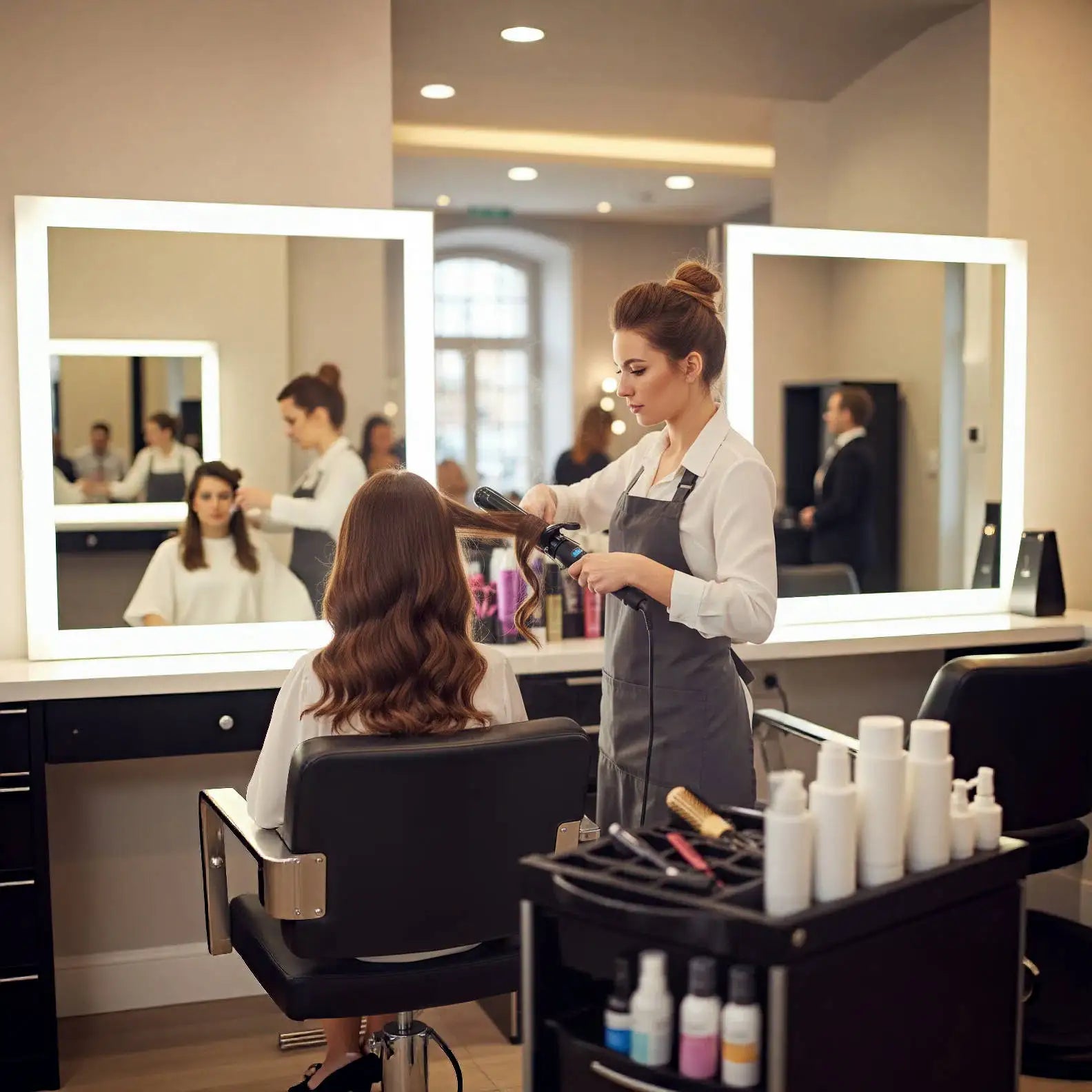 Long Barrel Curling Iron